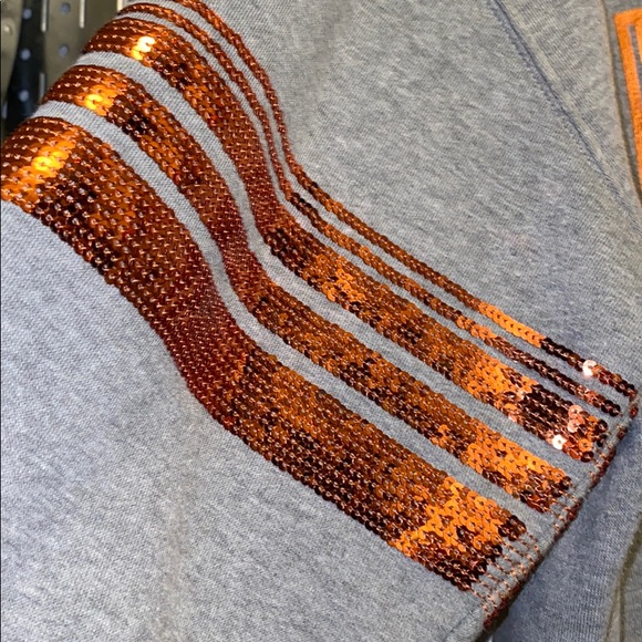 Victoria’s Secret University of Texas Longhorns pullover with sequins - Picture 3 of 11